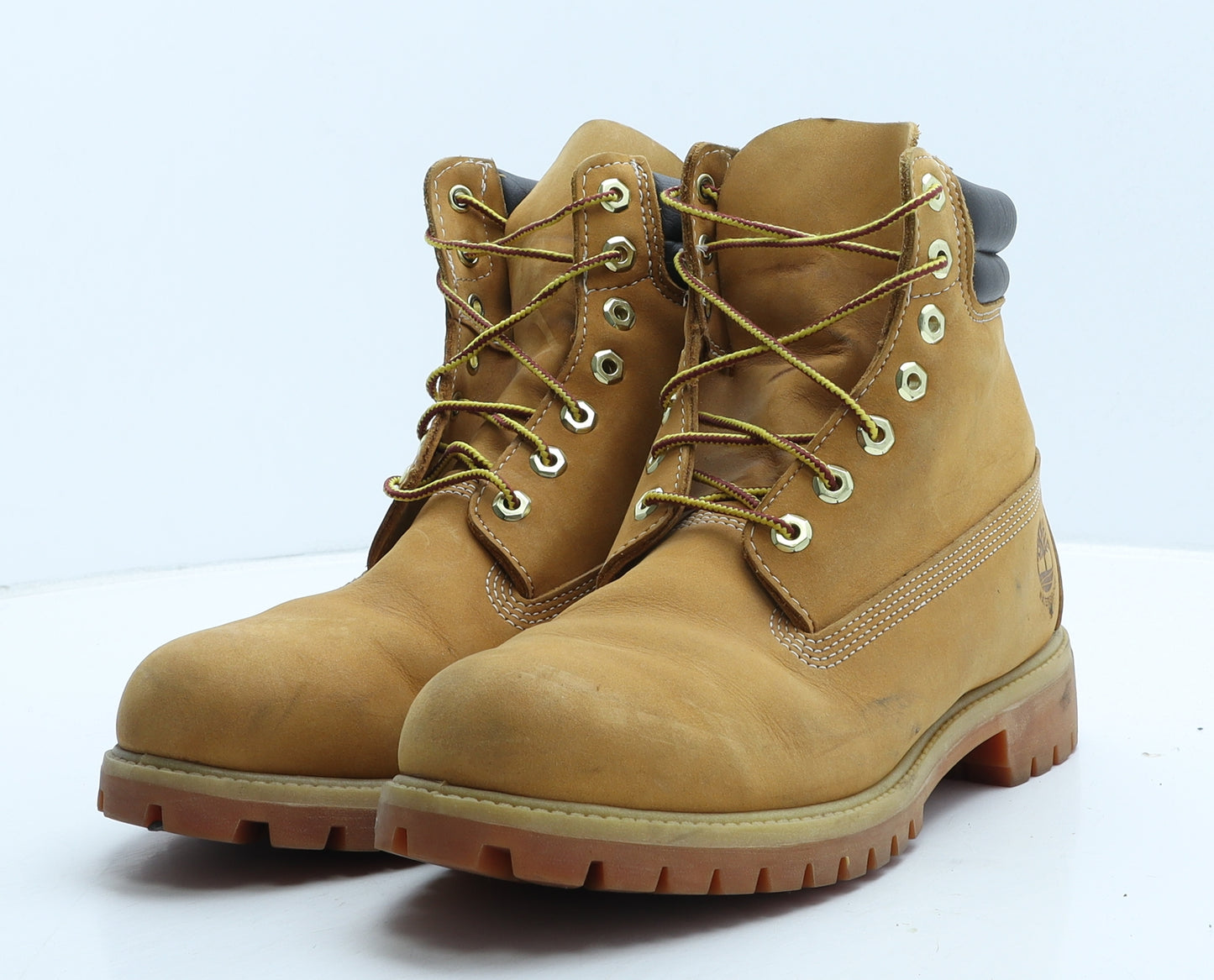 Timberland Mens Brown Leather Combat Boot UK 10.5 45