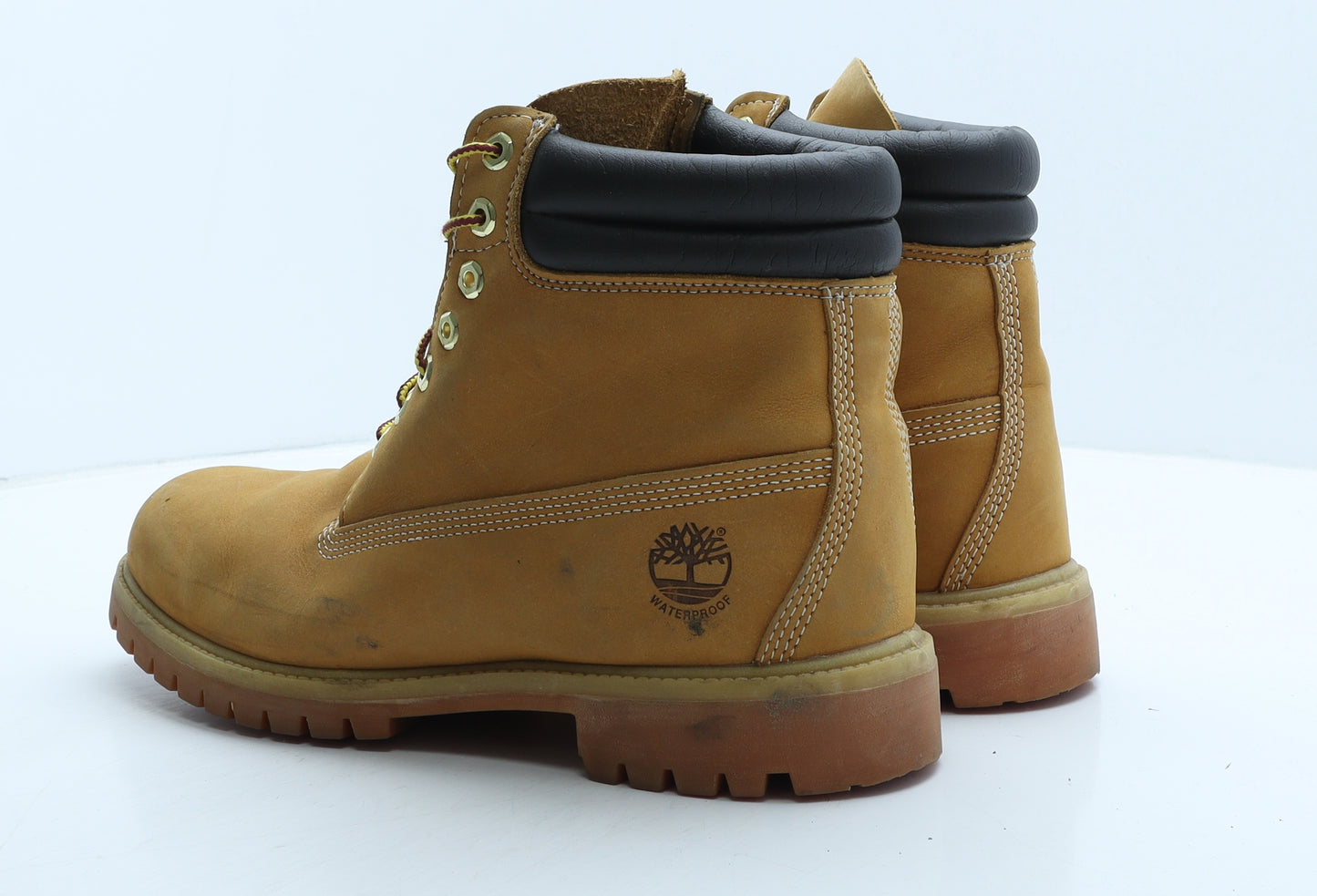 Timberland Mens Brown Leather Combat Boot UK 10.5 45