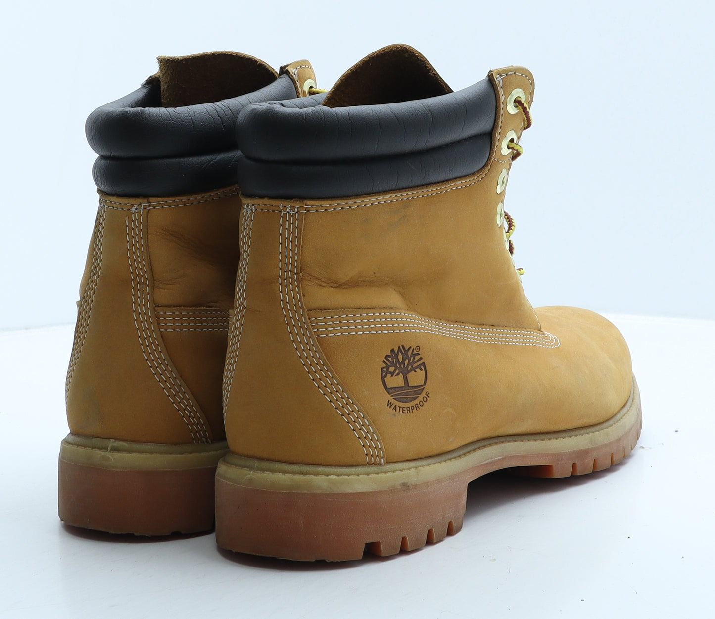 Timberland Mens Brown Leather Combat Boot UK 10.5 45