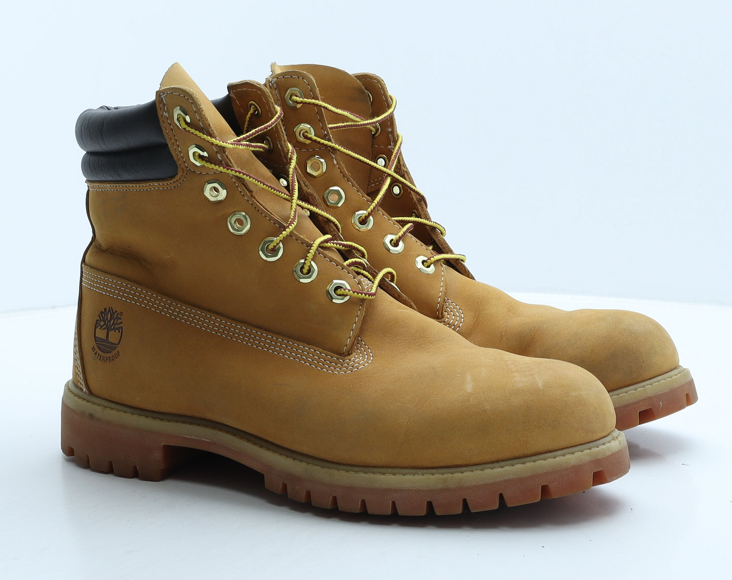 Timberland Mens Brown Leather Combat Boot UK 10.5 45