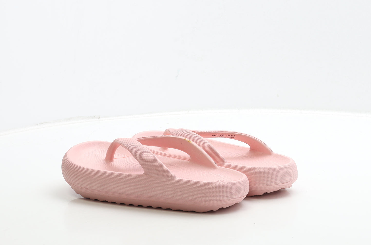Primark Womens Pink Rubber Thong Sandal UK 3 36