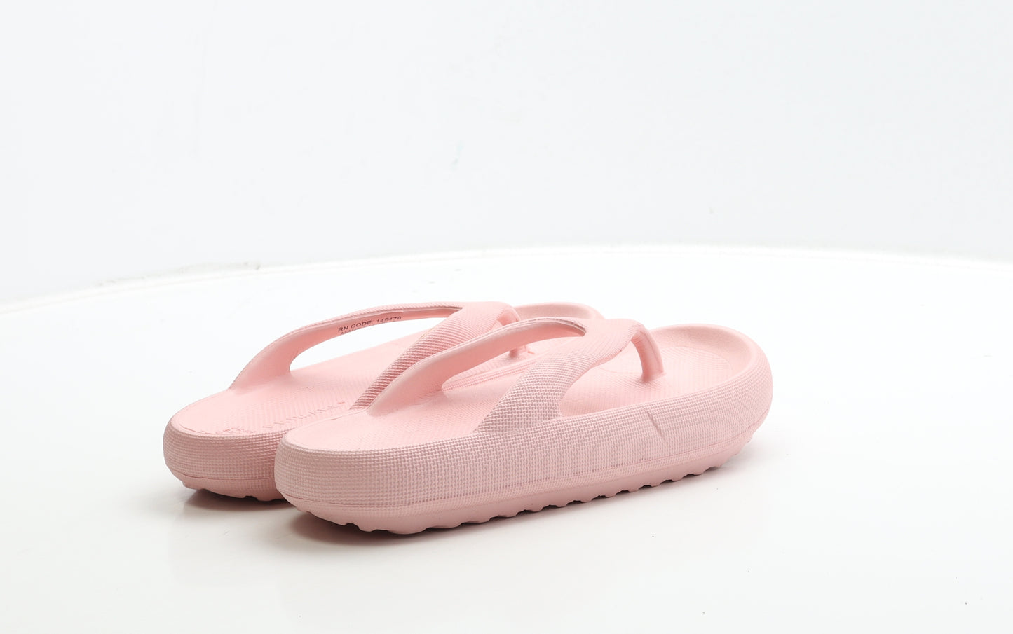 Primark Womens Pink Rubber Thong Sandal UK 3 36