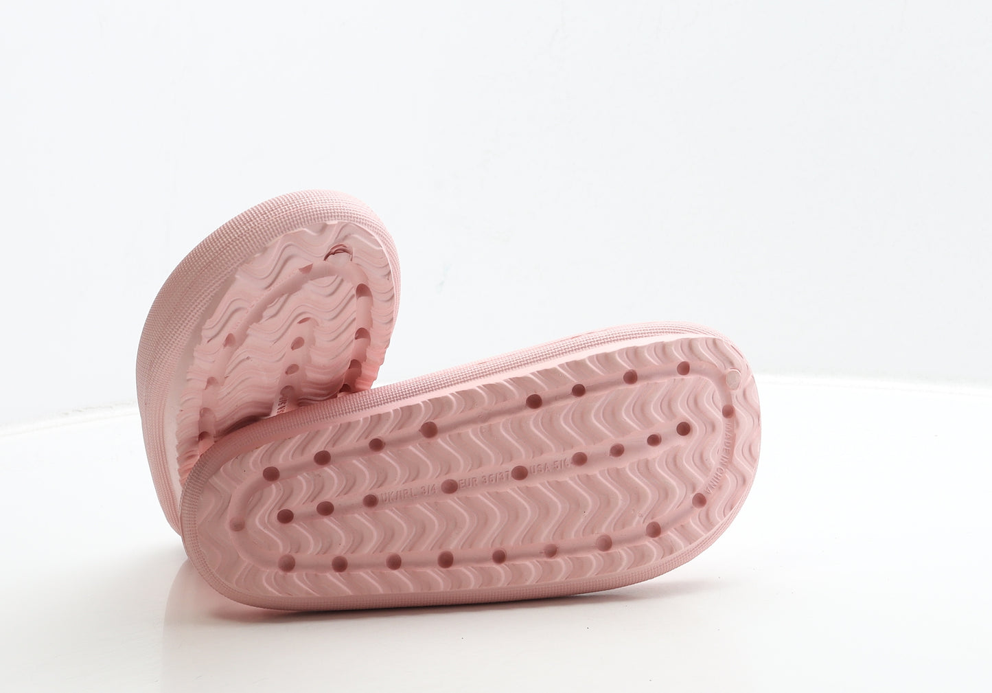 Primark Womens Pink Rubber Thong Sandal UK 3 36