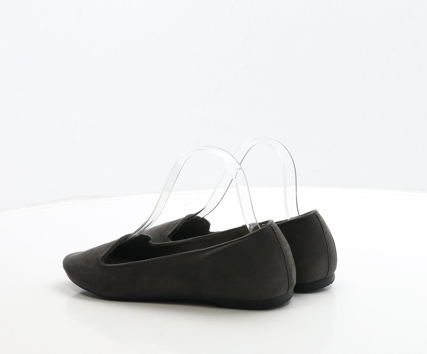 Dorothy Perkins Womens Grey Suede Ballet Flat UK 6