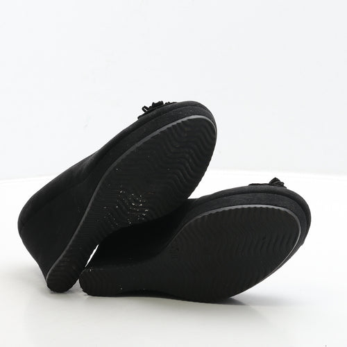 Graceland Womens Black Suede Court Heel UK 3 35