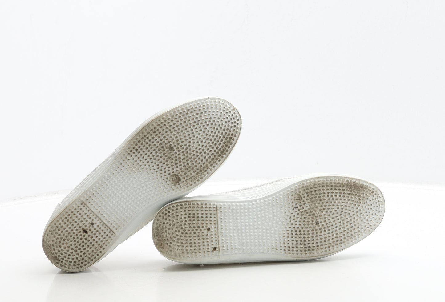 Preworn Womens White Polyester Trainer UK 3