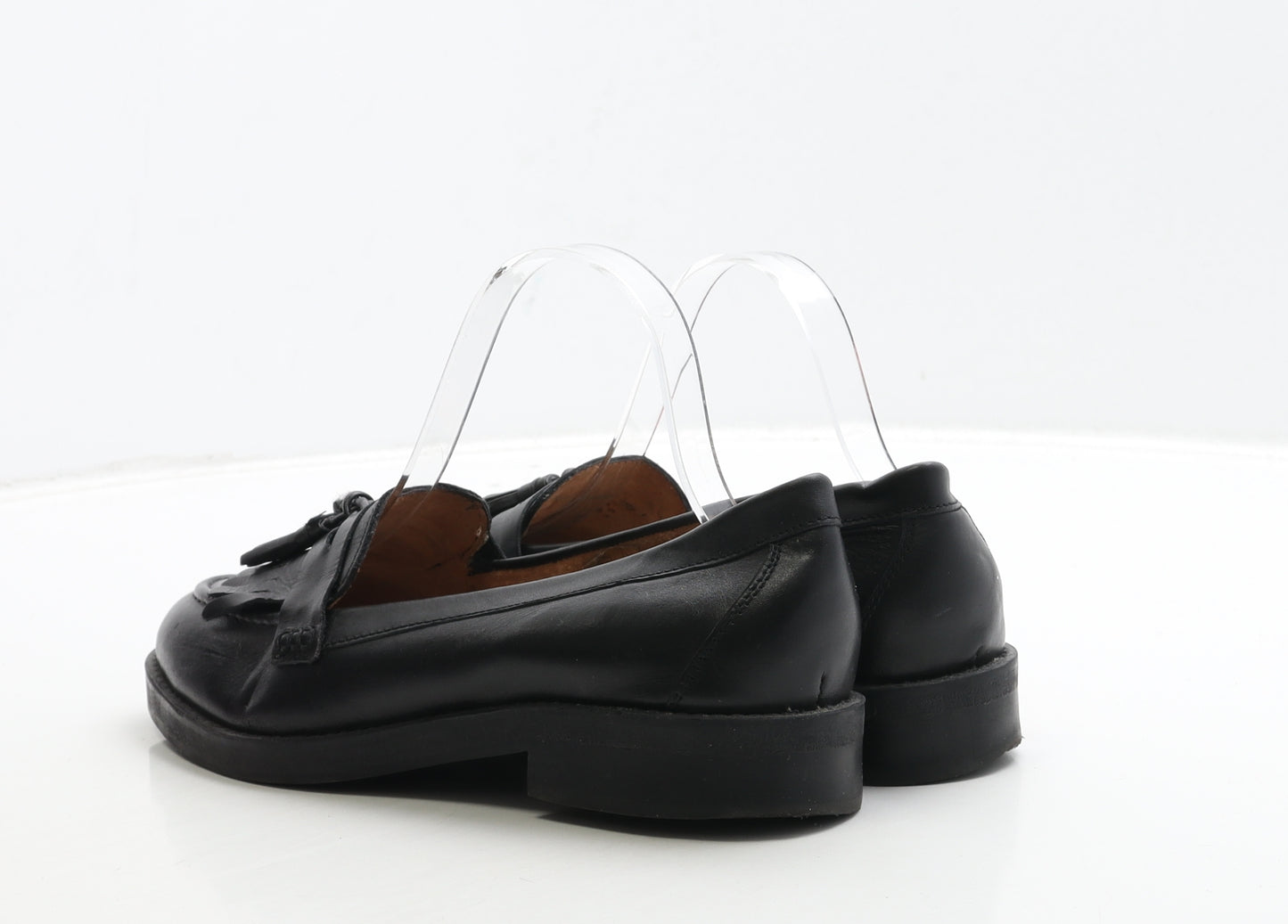 OFFICE Womens Black Leather Loafer Casual UK 7 40