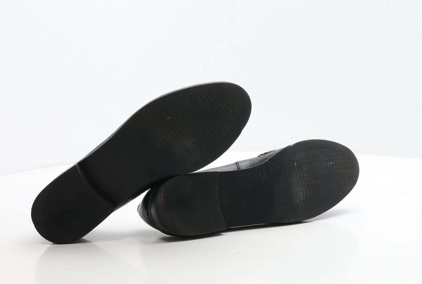 OFFICE Womens Black Leather Loafer Casual UK 7 40