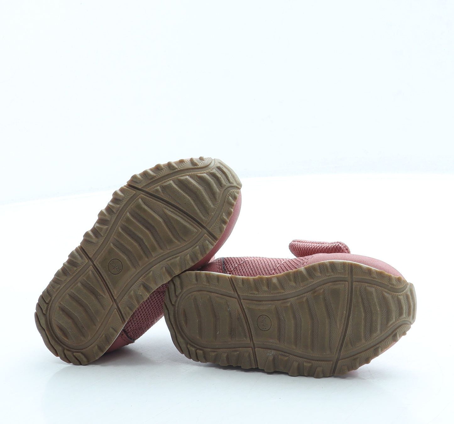 H&M Girls Pink Polyester Trainer UK 4 20