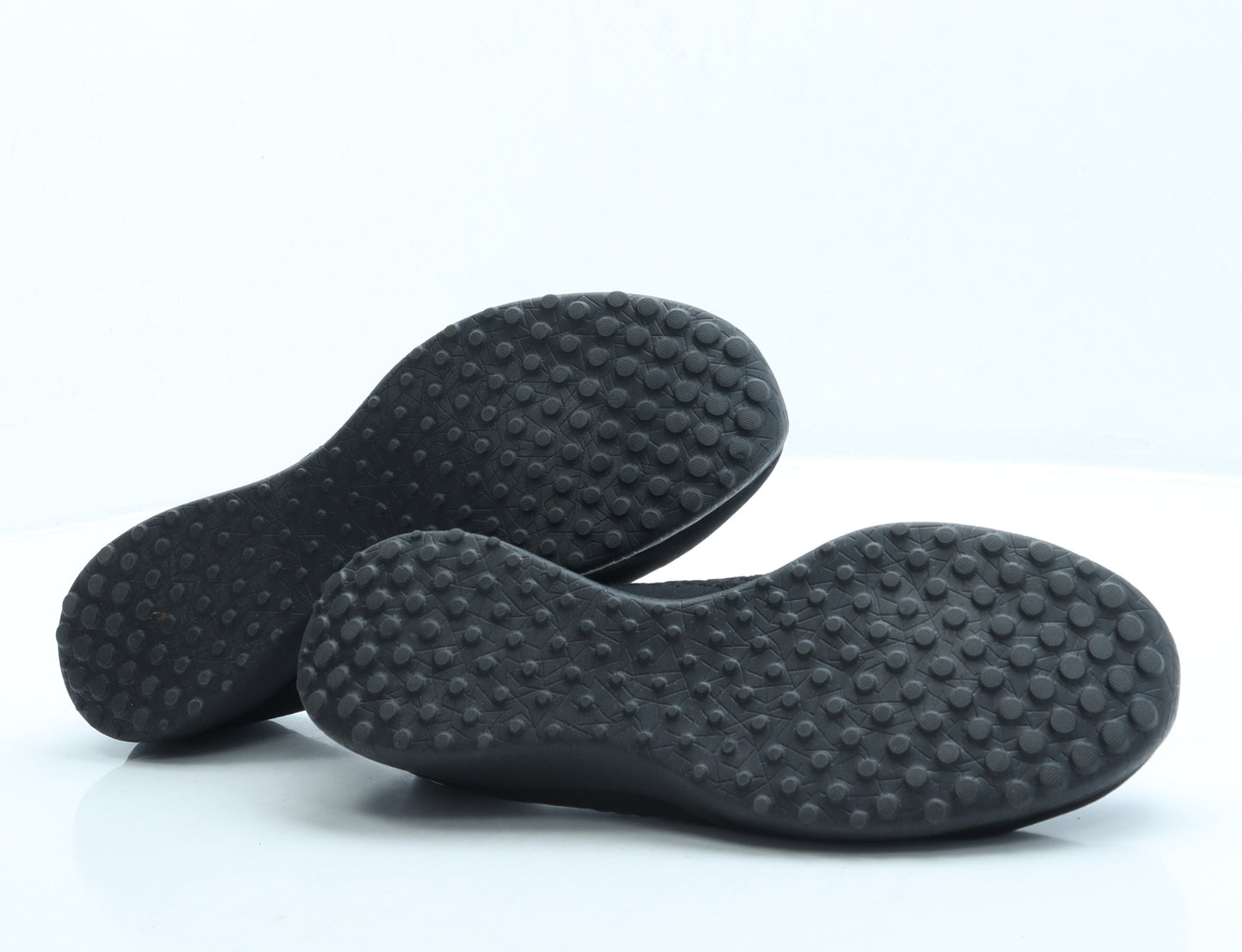 Skechers Womens Black Polyester Slip On Flat UK 6 39