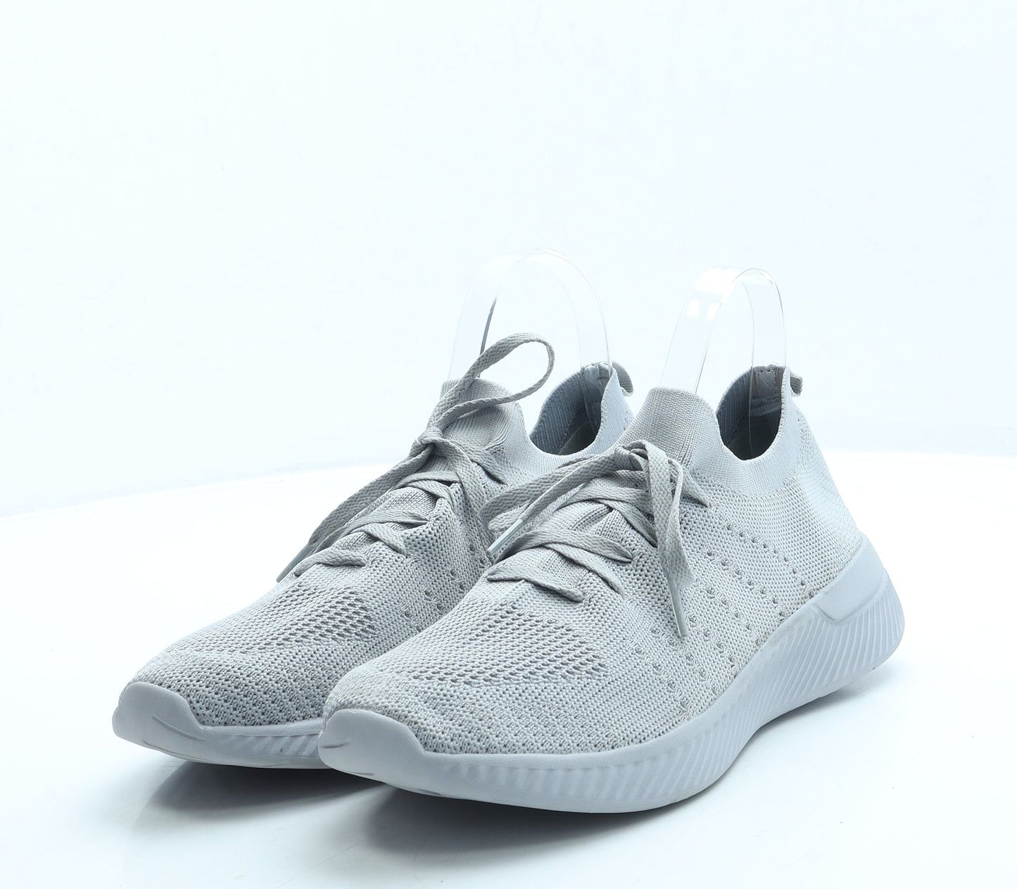 Primark Mens Grey Polyester Trainer UK 8 41 US 10