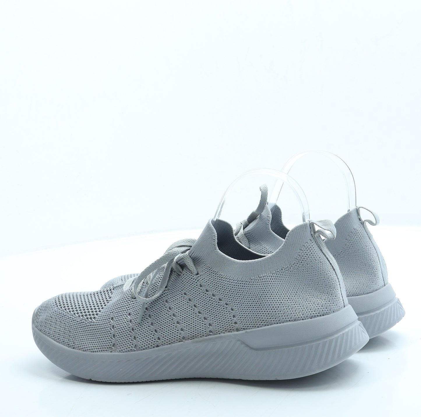 Primark Mens Grey Polyester Trainer UK 8 41 US 10