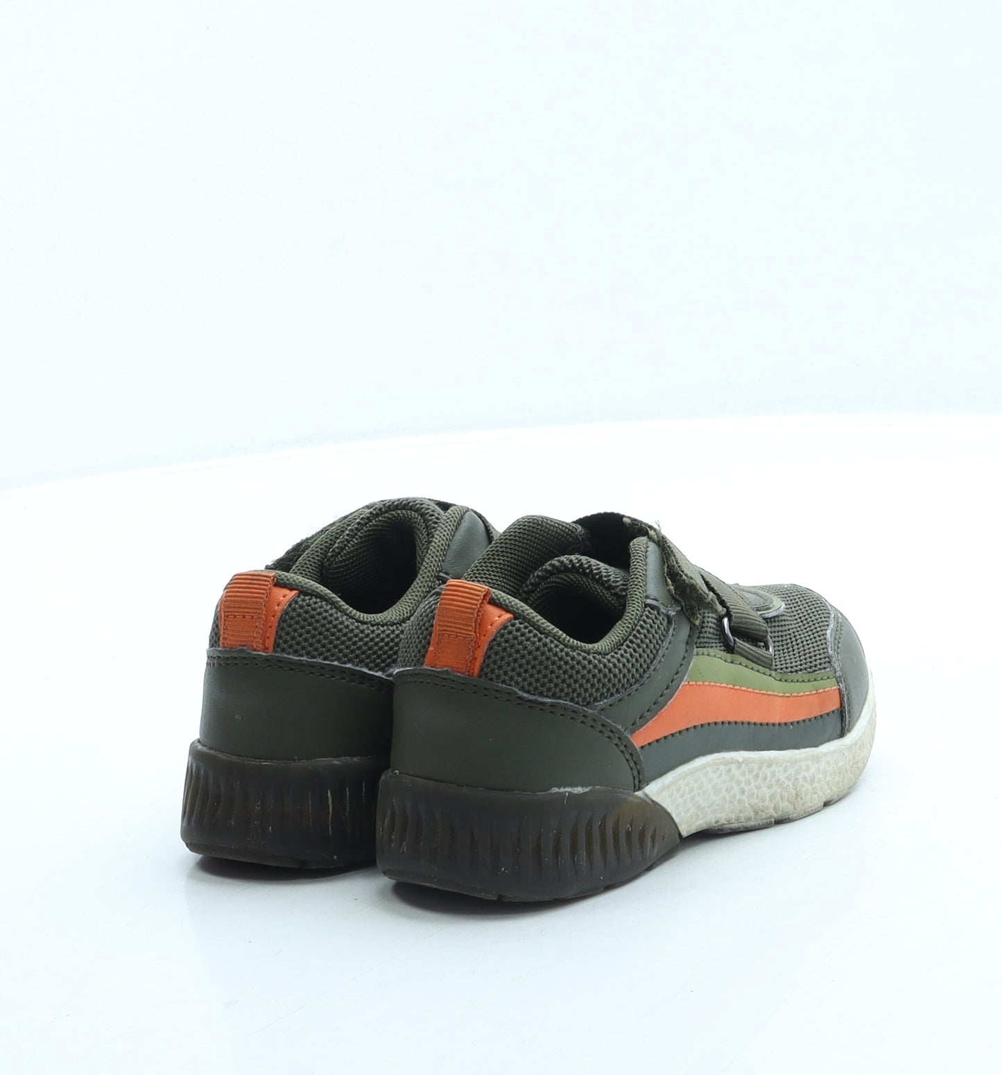 TU Boys Green Polyester Trainer UK 7