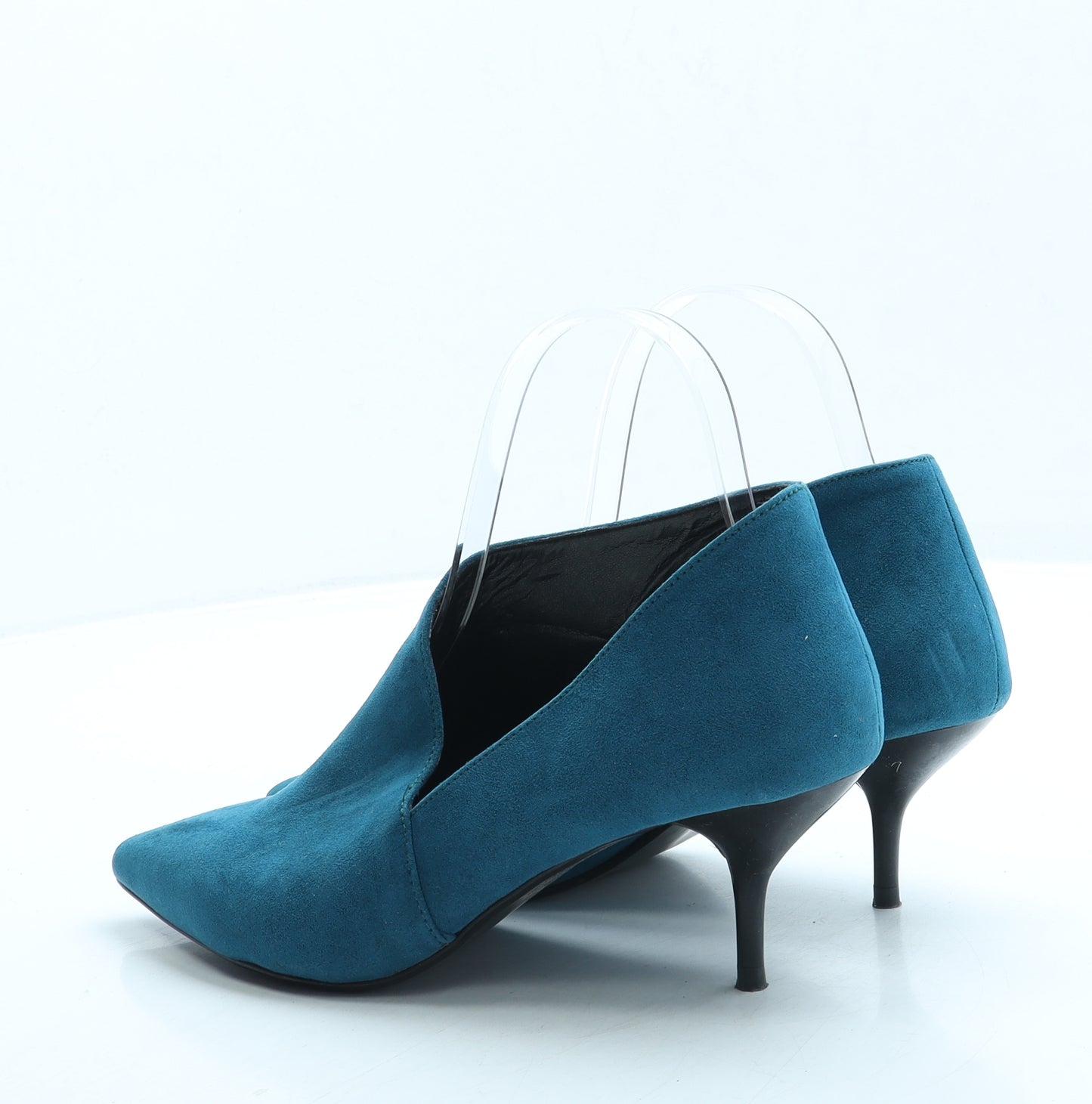 NEXT Womens Blue Suede Court Heel UK 4 37