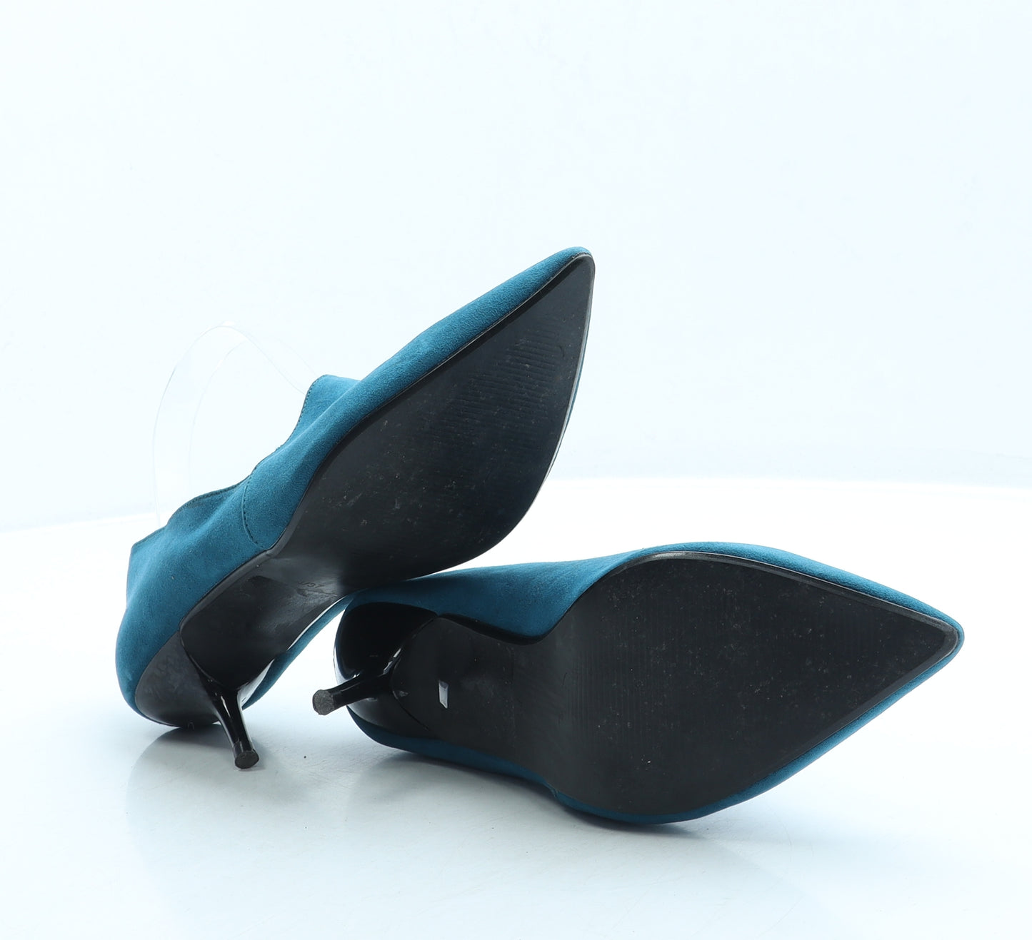 NEXT Womens Blue Suede Court Heel UK 4 37