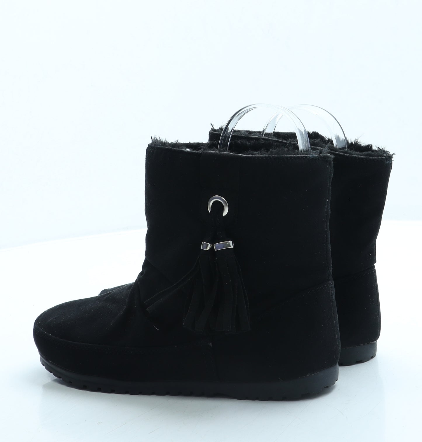 Primark Womens Black Polyester Bootie Boot UK 3 36 US 5