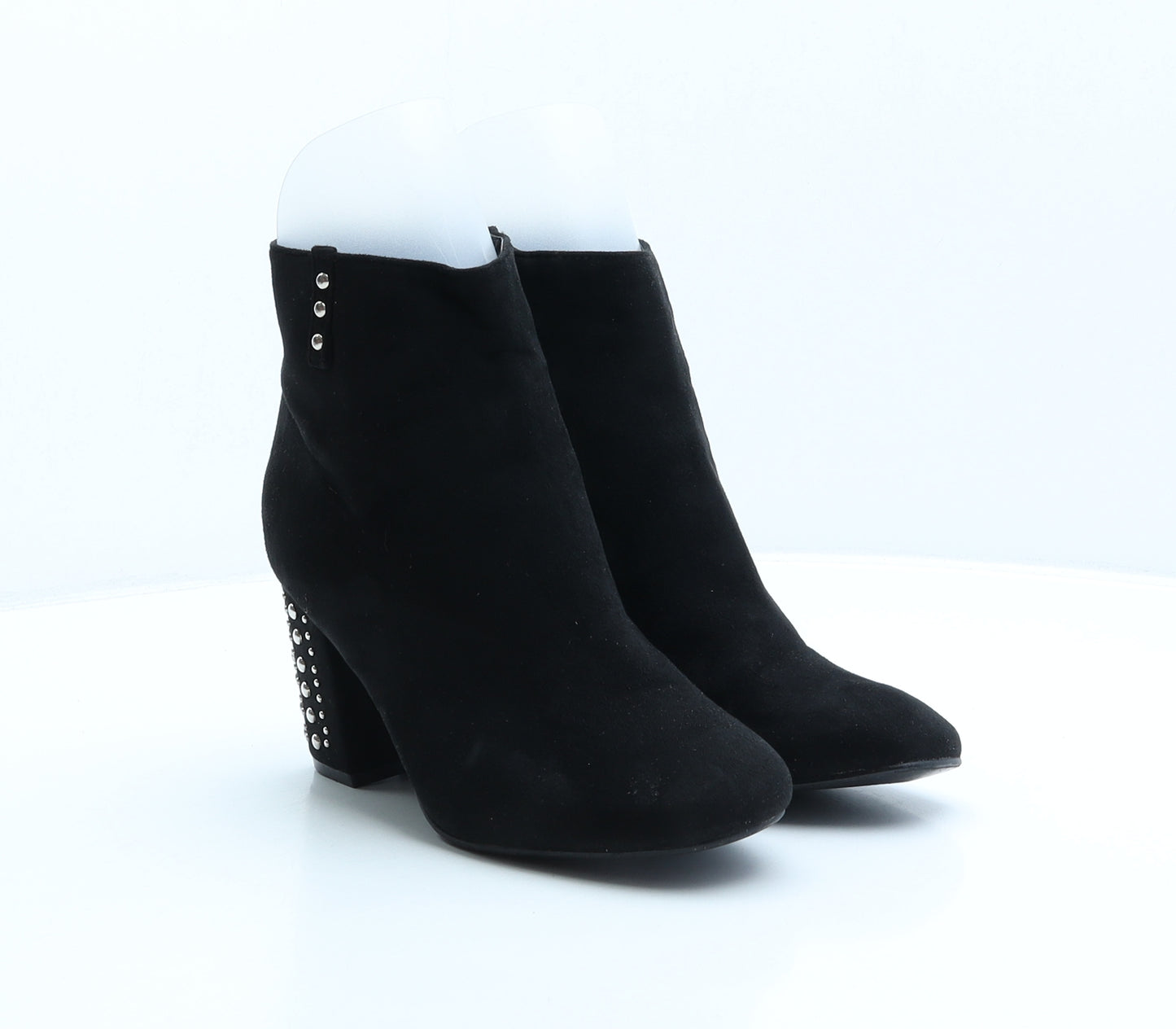 Erynn Womens Black Polyester Bootie Boot UK 5.5 39