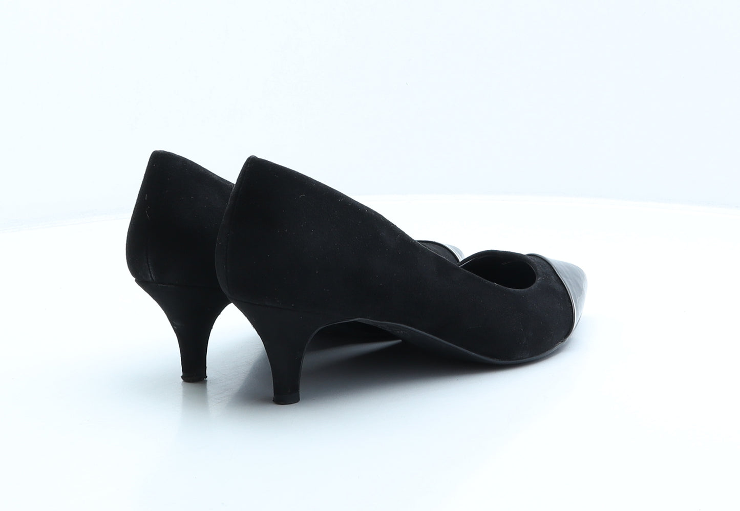 Marks and Spencer Womens Black Polyester Court Heel UK 7.5