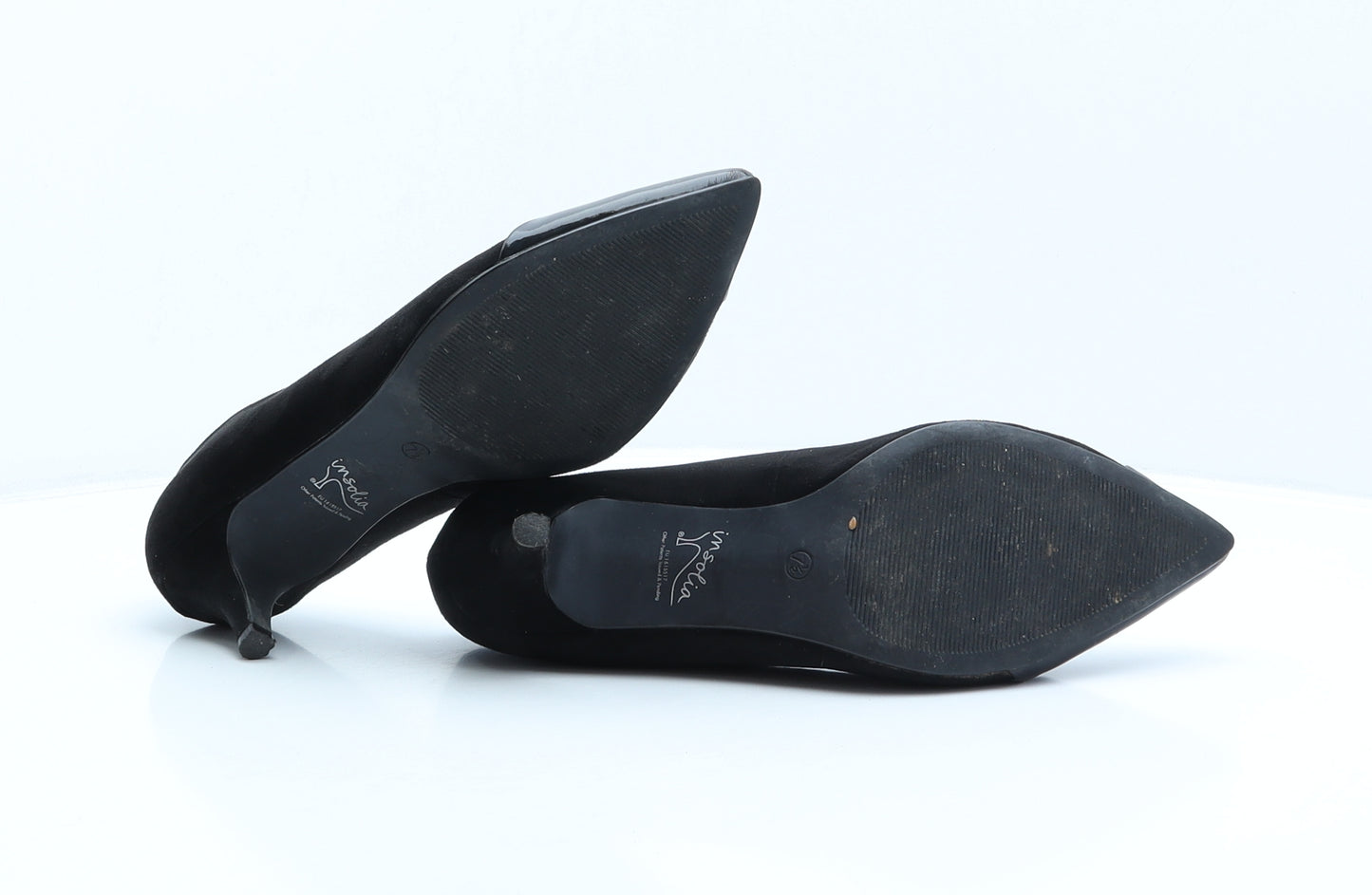 Marks and Spencer Womens Black Polyester Court Heel UK 7.5