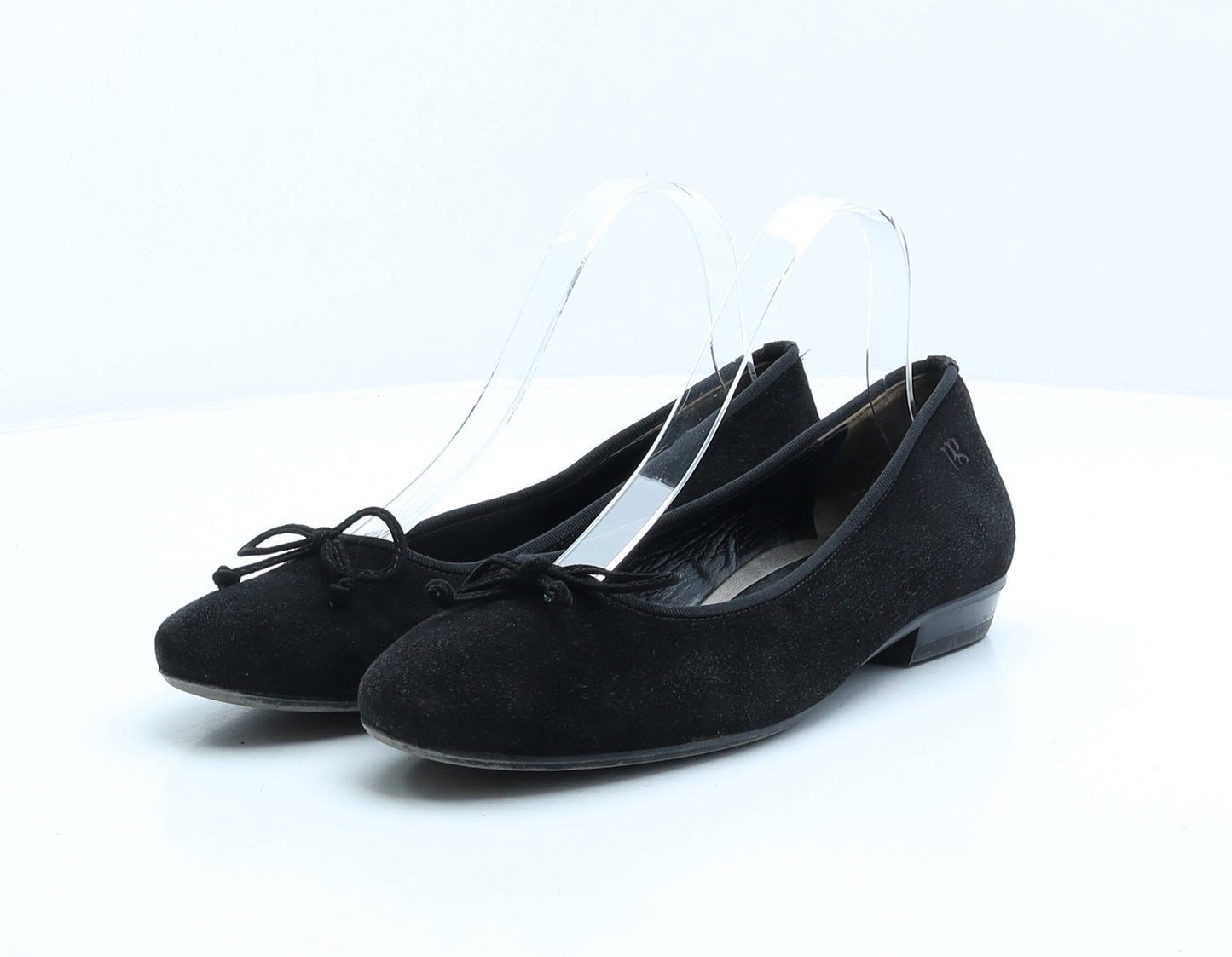 Paul Green Womens Black Synthetic Ballet Flat UK 4.5