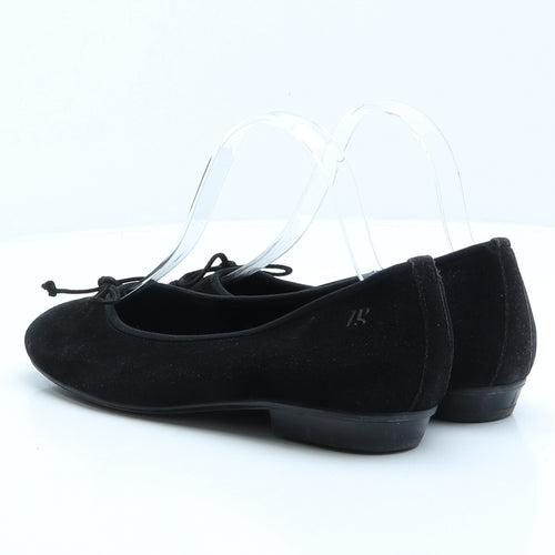 Paul Green Womens Black Synthetic Ballet Flat UK 4.5