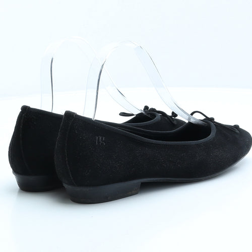 Paul Green Womens Black Synthetic Ballet Flat UK 4.5