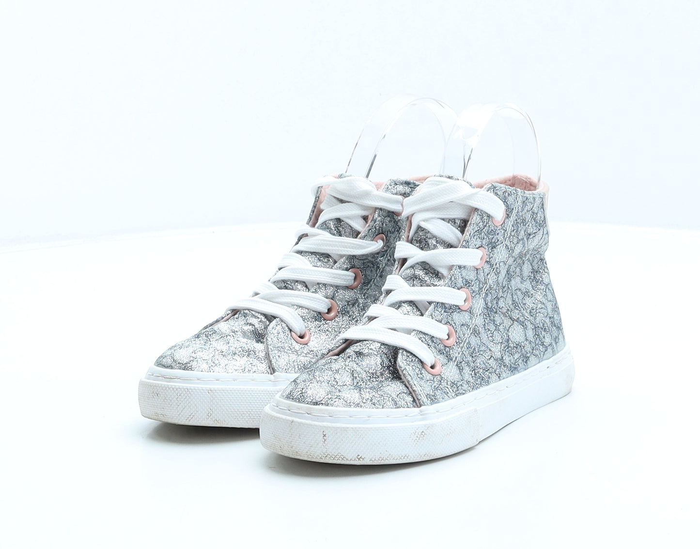 George Girls Silver Polyester Trainer UK 11 29 - Disney, Dumbo
