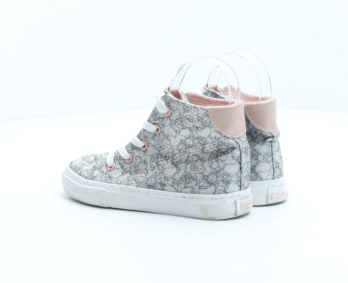 George Girls Silver Polyester Trainer UK 11 29 - Disney, Dumbo