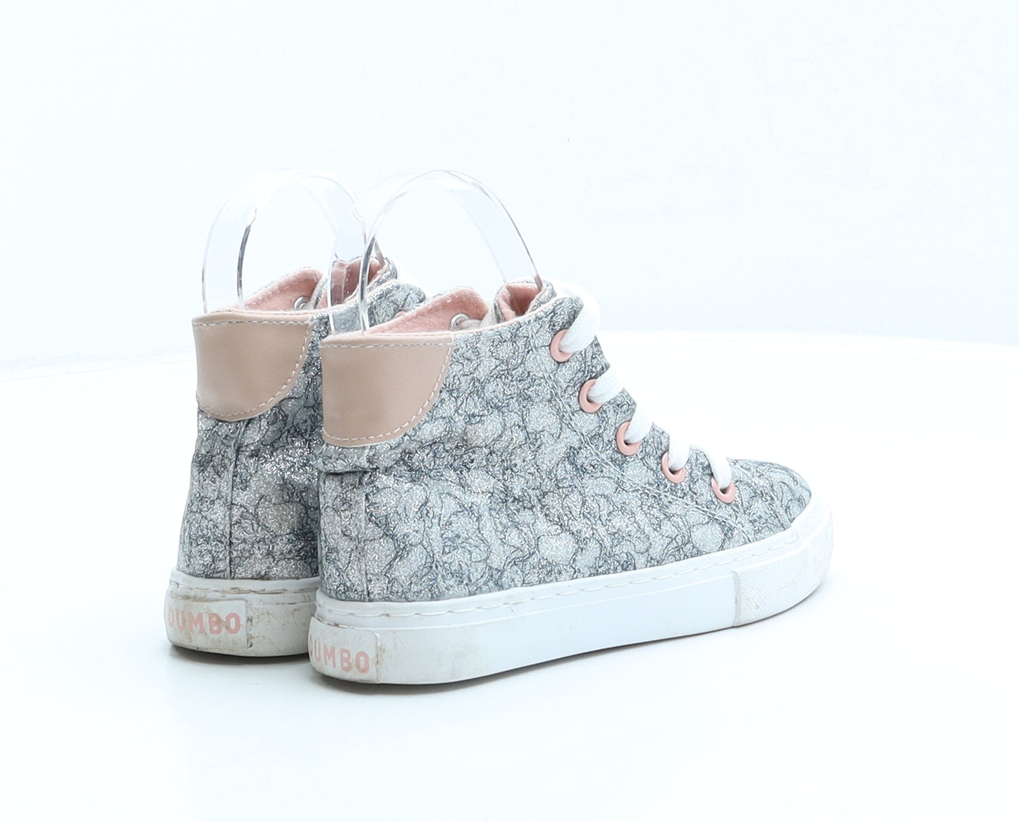 George Girls Silver Polyester Trainer UK 11 29 - Disney, Dumbo