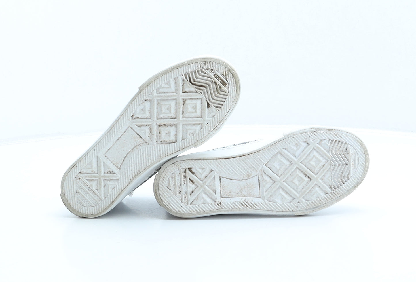 George Girls Silver Polyester Trainer UK 11 29 - Disney, Dumbo