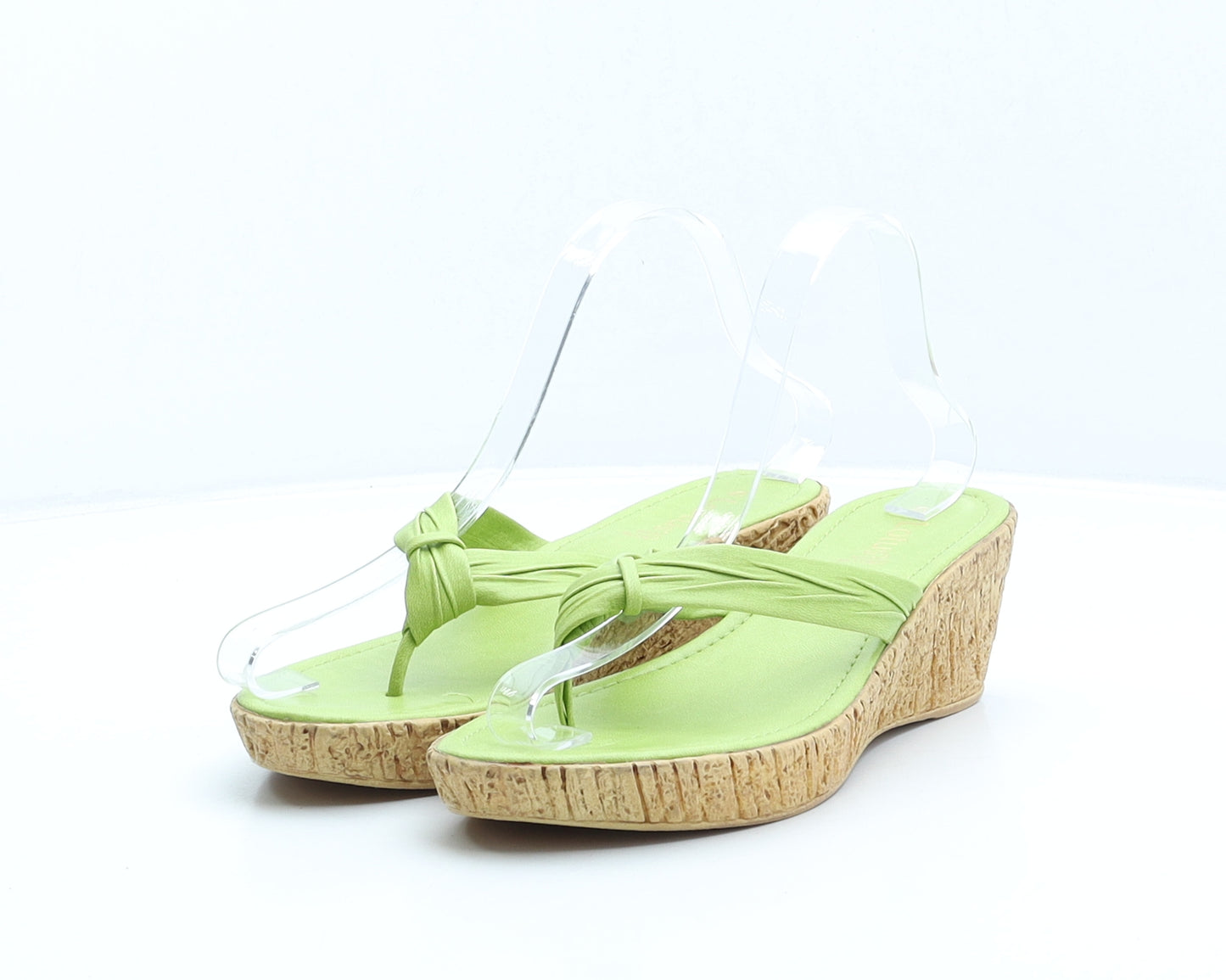 Lotus Womens Green Synthetic Thong Sandal UK 6 39