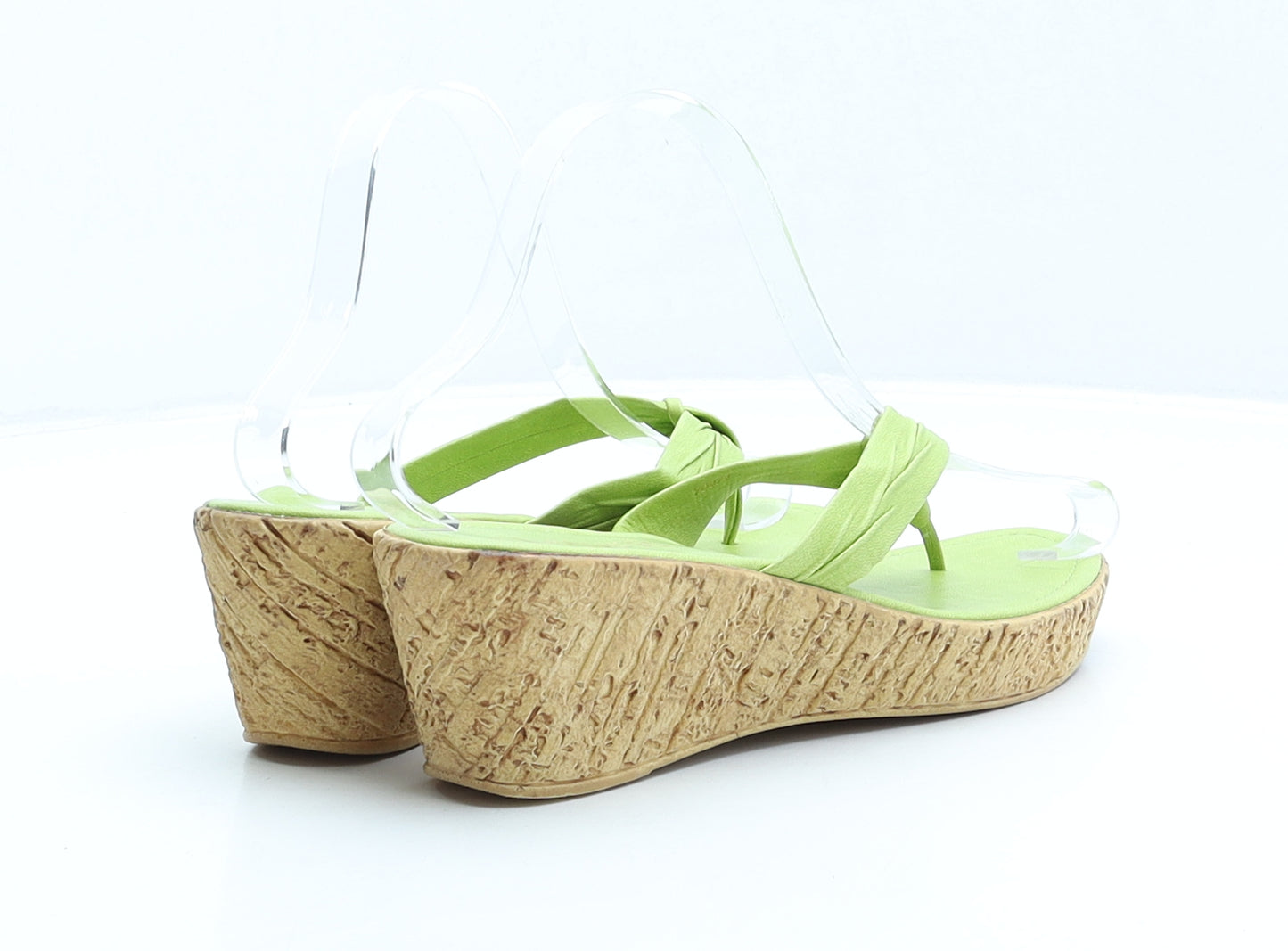 Lotus Womens Green Synthetic Thong Sandal UK 6 39