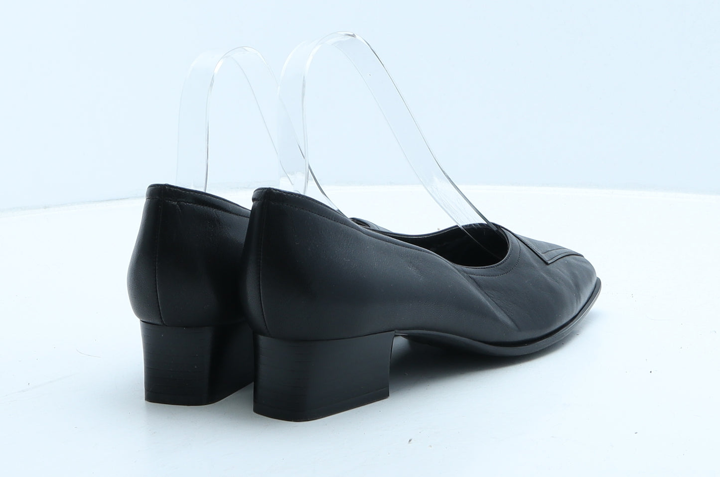 Van Dal Womens Black Leather Court Heel UK 5