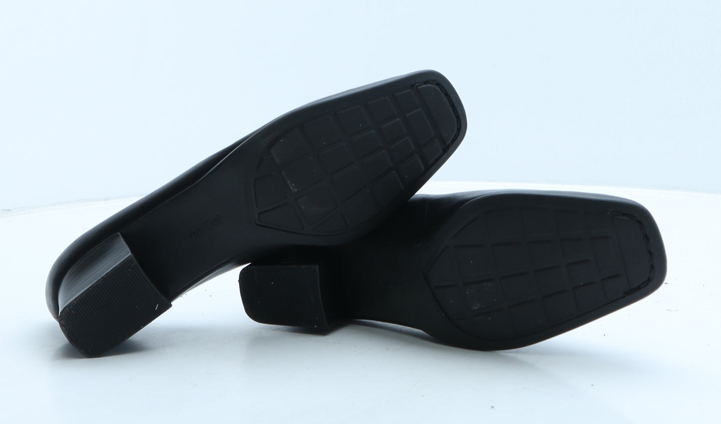 Van Dal Womens Black Leather Court Heel UK 5
