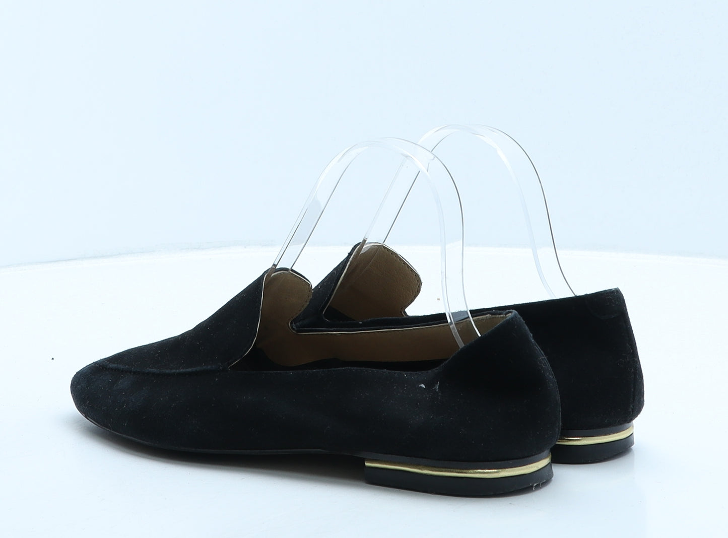 OFFICE Womens Black Suede Loafer Casual UK 5 38