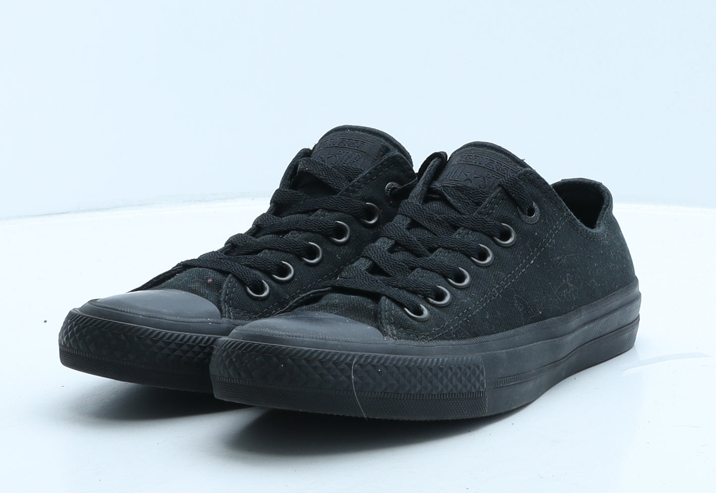 Converse Womens Black Fabric Trainer UK 5 37.5 - Chuck Taylor