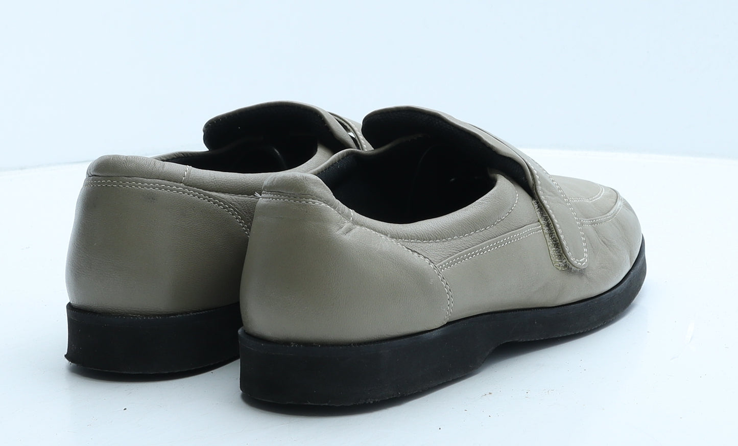 Chums Mens Beige Leather Loafer Casual UK 8