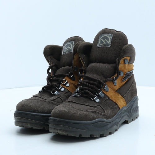 REK Womens Brown Suede Snow Boot Boot UK 5 38