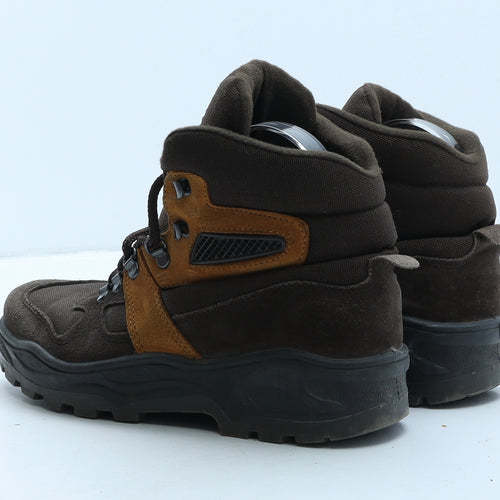 REK Womens Brown Suede Snow Boot Boot UK 5 38