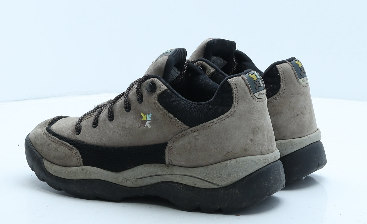 Moac Womens Brown Leather Trainer UK 5 38