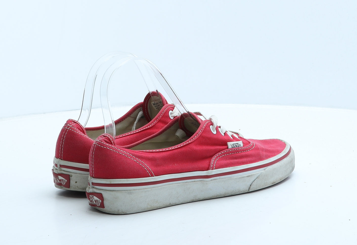 VANS Womens Pink Fabric Trainer UK 5.5 38.5