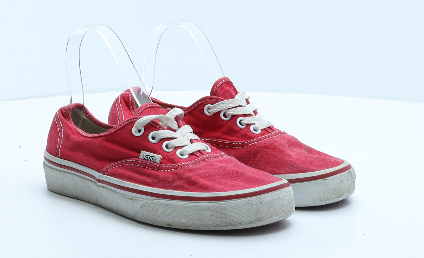 VANS Womens Pink Fabric Trainer UK 5.5 38.5