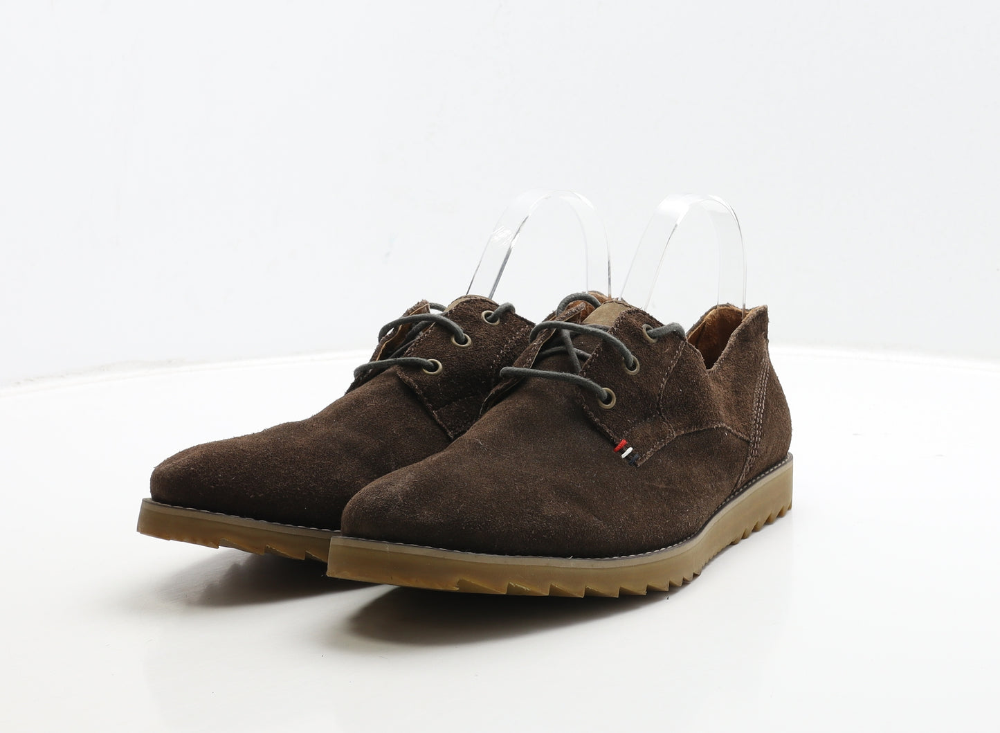 Haze Mens Brown Suede Oxford Casual UK 9 43