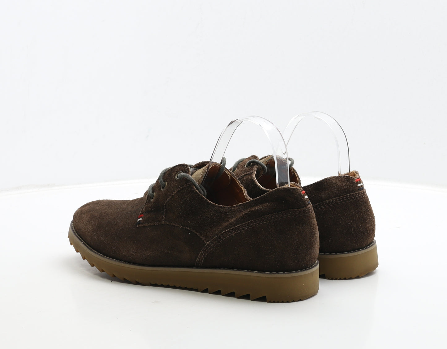 Haze Mens Brown Suede Oxford Casual UK 9 43