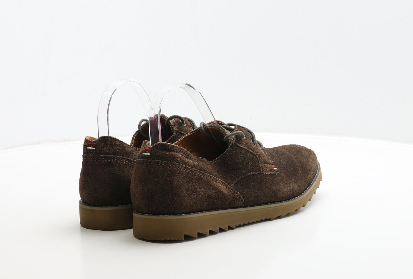 Haze Mens Brown Suede Oxford Casual UK 9 43