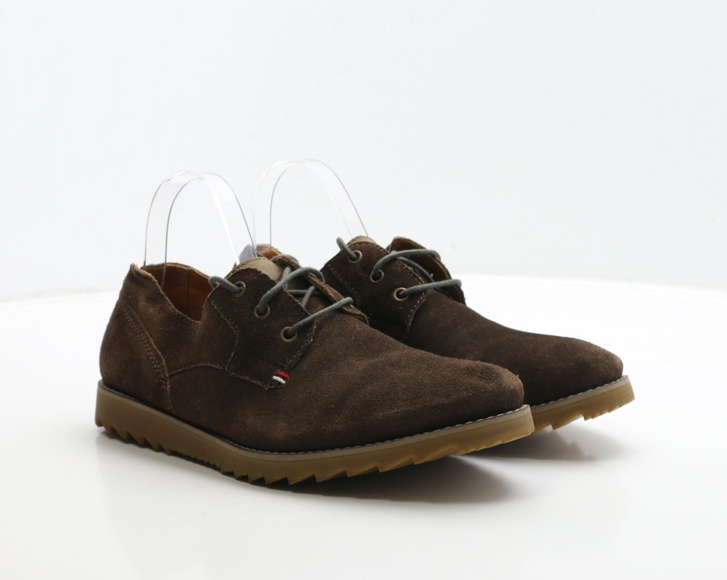 Haze Mens Brown Suede Oxford Casual UK 9 43