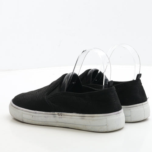 Primark Womens Black Polyester Trainer UK 5 38