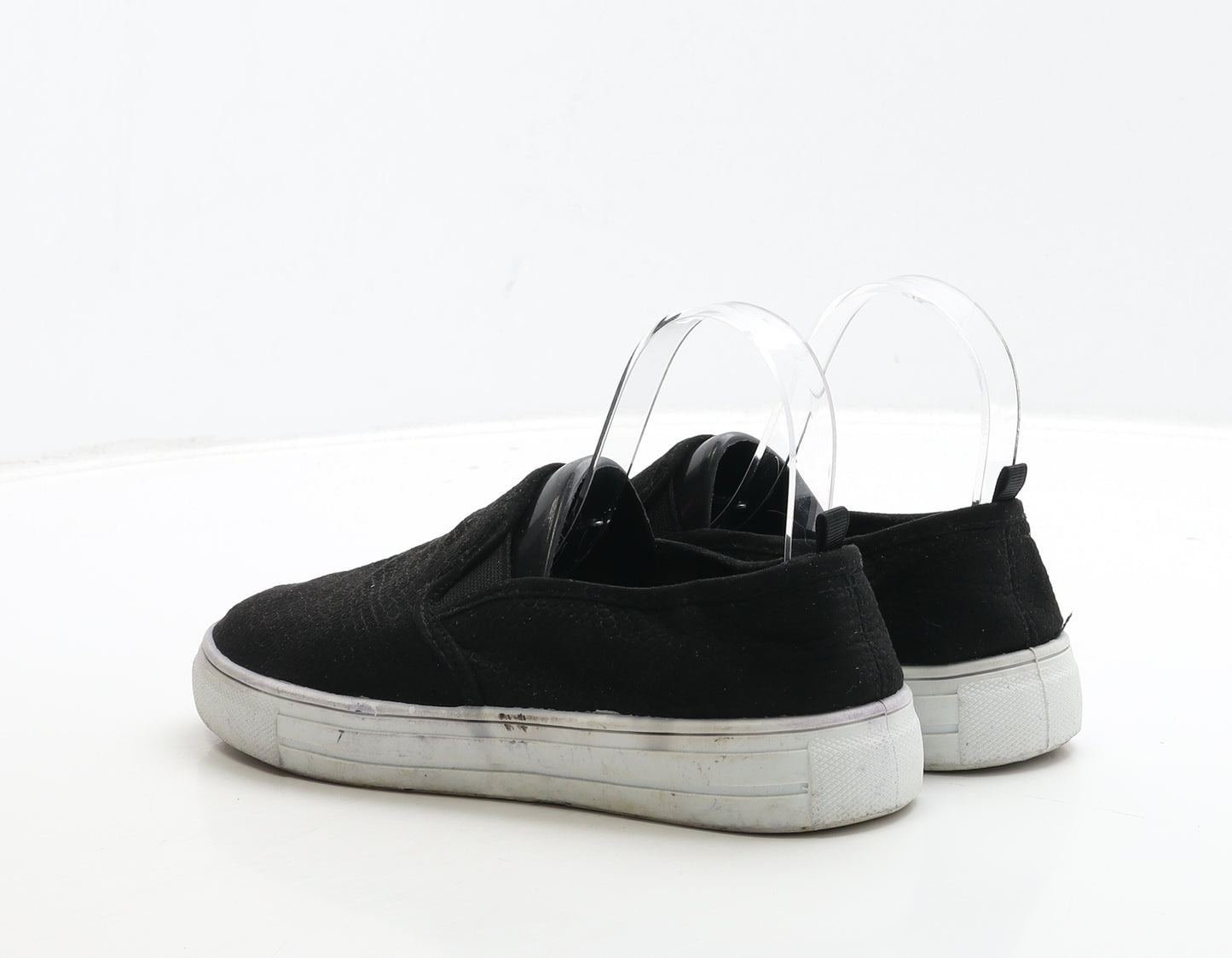 Primark Womens Black Polyester Trainer UK 5 38