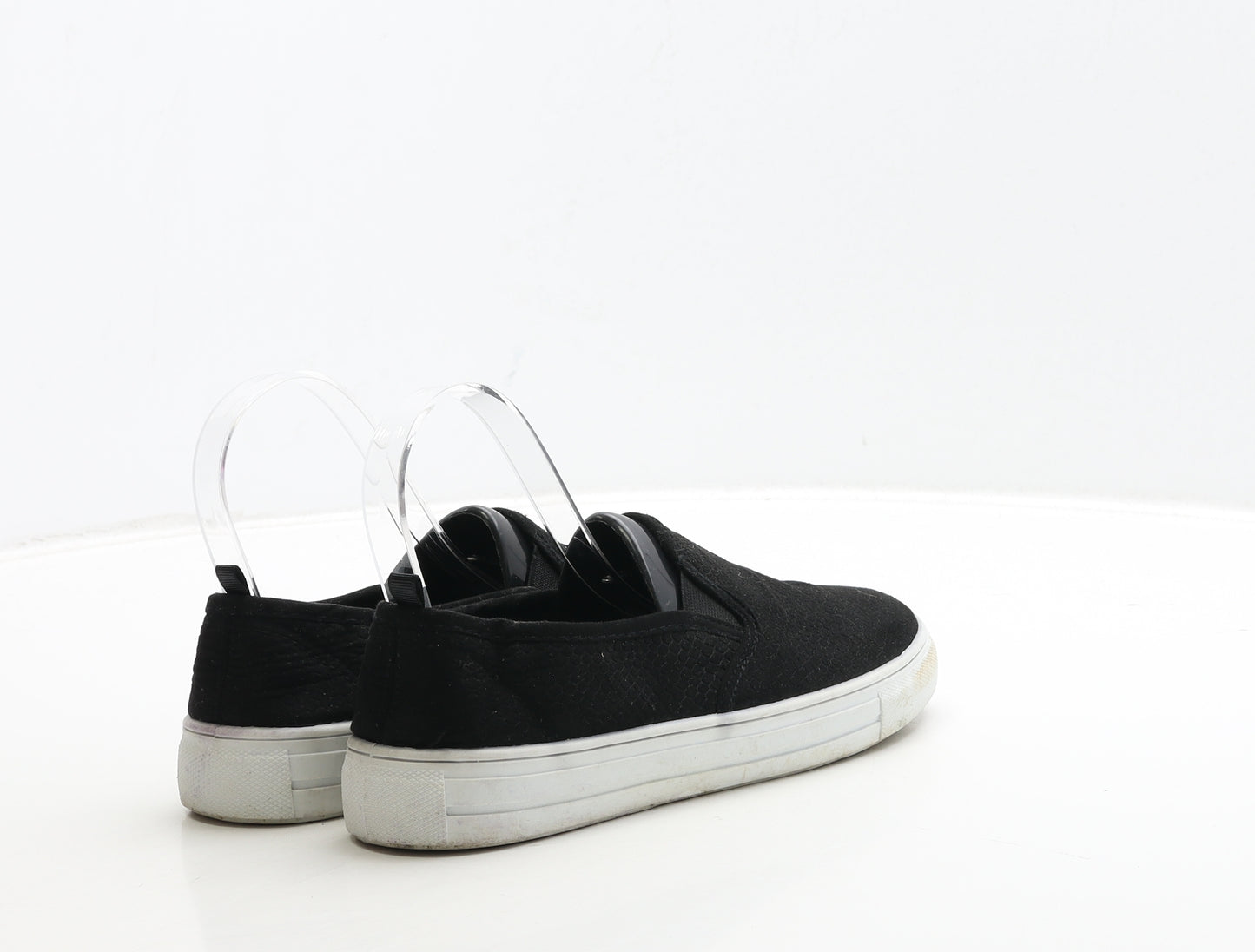 Primark Womens Black Polyester Trainer UK 5 38