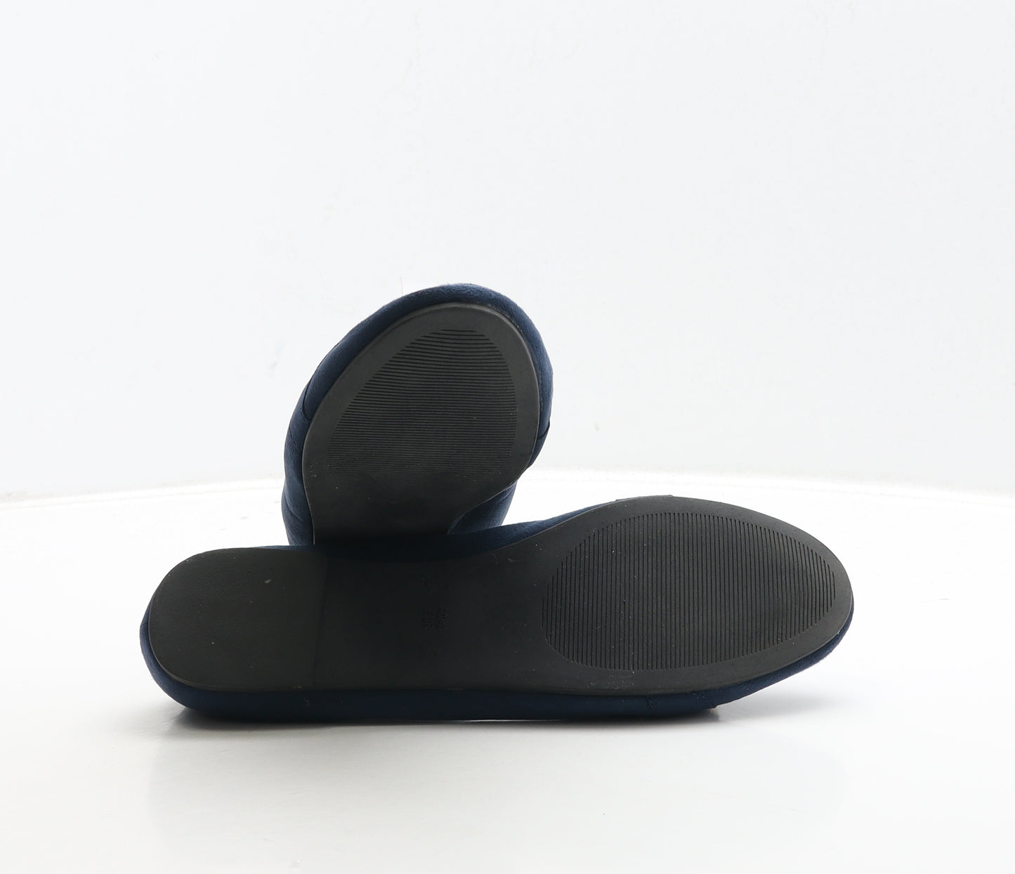 Atmosphere Womens Blue Suede Flat UK 7 40